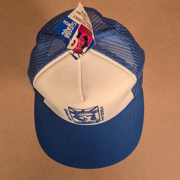 Vintage Statue of Liberty 1986 Centennial Snapback Trucker Hat NWT Blue White - Picture 8 of 8